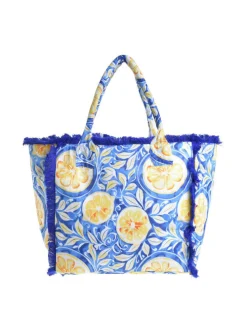 Schoudertas blauw - (B)35 x (H)30 x (D)20 cm