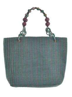 Schoudertas blauw - (B)35 x (H)30 x (D)15 cm