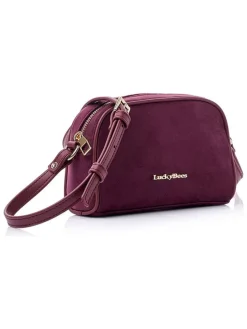 Schoudertas bordeaux - (B)21 x (H)14 x (D)8 cm