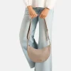 Schoudertas "Elena" beige - (B)30 x (H)20 x (D)6,5 cm