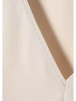 Shirt champagnekleurig