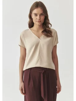 Shirt champagnekleurig