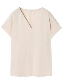 Shirt champagnekleurig