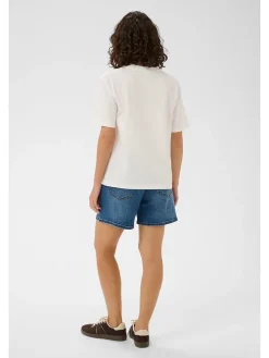 Shirt crème/groen