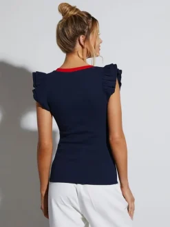 Shirt donkerblauw