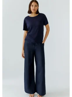 Shirt donkerblauw