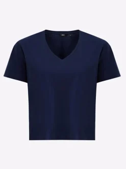 Shirt donkerblauw