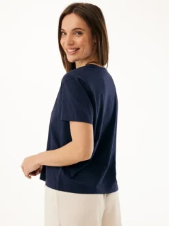 Shirt donkerblauw