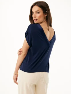 Shirt donkerblauw