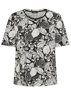 Shirt grijs/zwart