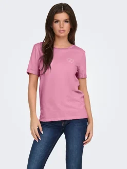 Shirt "Kitty" lichtroze