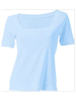 Shirt lichtblauw