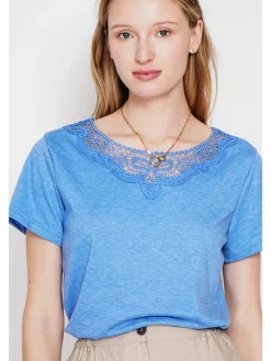 Shirt lichtblauw