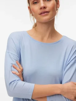 Shirt lichtblauw