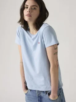 Shirt lichtblauw