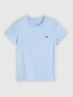 Shirt lichtblauw