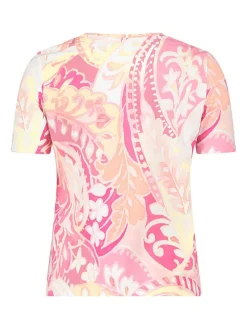 Shirt lichtroze/oranje