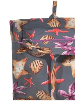 Shopper antraciet - (B)58 x (H)32 cm