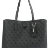 Shopper antraciet - (B)35 x (H)19 x (D)11 cm