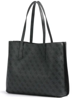 Shopper antraciet - (B)35 x (H)19 x (D)11 cm
