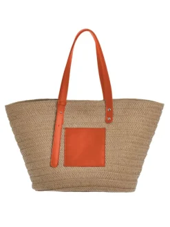 Shopper beige - (B)47 x (H)27 cm