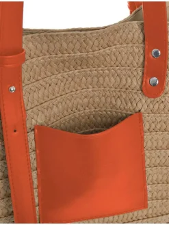 Shopper beige - (B)47 x (H)27 cm
