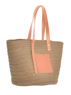 Shopper beige - (B)47 x (H)27 cm