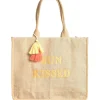 Shopper beige - (B)42 x (H)33 x (D)15 cm