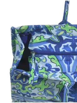 Shopper blauw - (B)58 x (H)32 cm