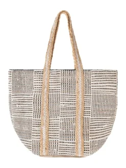 Shopper crème - (B)40 x (H)31 cm