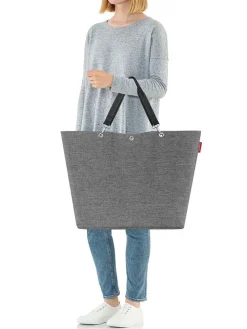 Shopper grijs - (B)68 x (H)45,5 x (D)20 cm