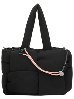 Shopper "Limited Puffed" zwart - (B)41 x (H)27 x (D)17 cm