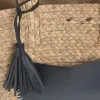 Shopper naturel/zwart - (B)45 x (H)25 x (D)15 cm