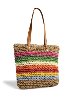 Shopper "Pckiki" meerkleurig - (B)40 x (H)35 x (D)8 cm