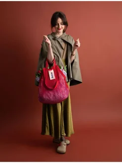 Shopper rood - (B)44 x (H)44 x (D)0,50 cm