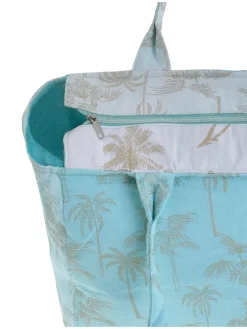 Shopper turquoise - (B)42 x (H)35 x (D)20 cm