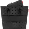 Shopper zwart - (B)38 x (H)35 x (D)5 cm