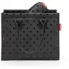 Shopper zwart - (B)43 x (H)36 x (D)8 cm
