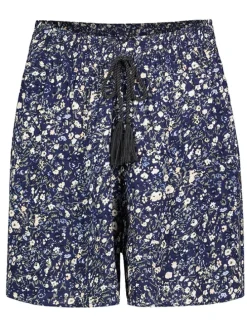 Short donkerblauw/meerkleurig