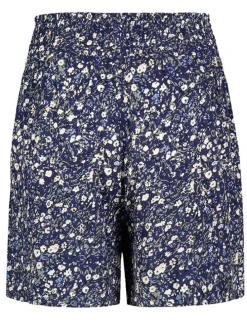 Short donkerblauw/meerkleurig