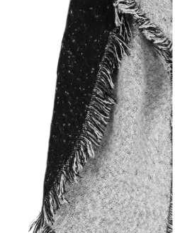 Sjaal antraciet/grijs - (L)240 x (B)70 cm