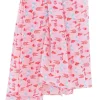 Sjaal "Beach Life" lichtroze - (L)180 x (B)110 cm