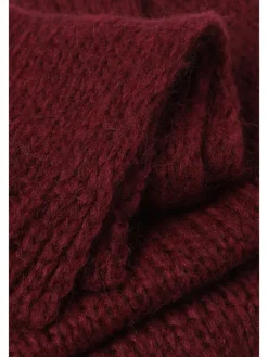 Sjaal bordeaux - (L)185 x (B)33 cm