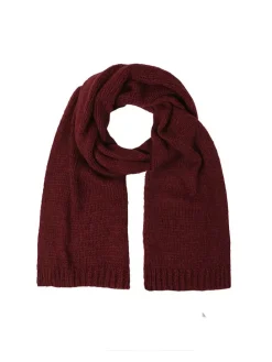 Sjaal bordeaux - (L)185 x (B)33 cm