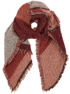 Sjaal donkerrood