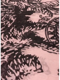 Sjaal lichtroze - (B)140 x (H)140 cm