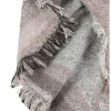 Sjaal lichtroze/grijs - (L)240 x (B)70 cm