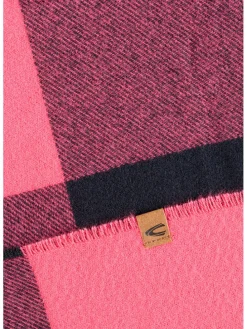 Sjaal roze/zwart