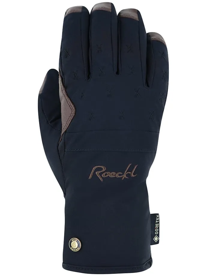 Ski-/snowboardhandschoenen "Camurac GTX" zwart/bruin