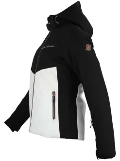 Ski-/snowboardjas "Afolir" zwart/wit